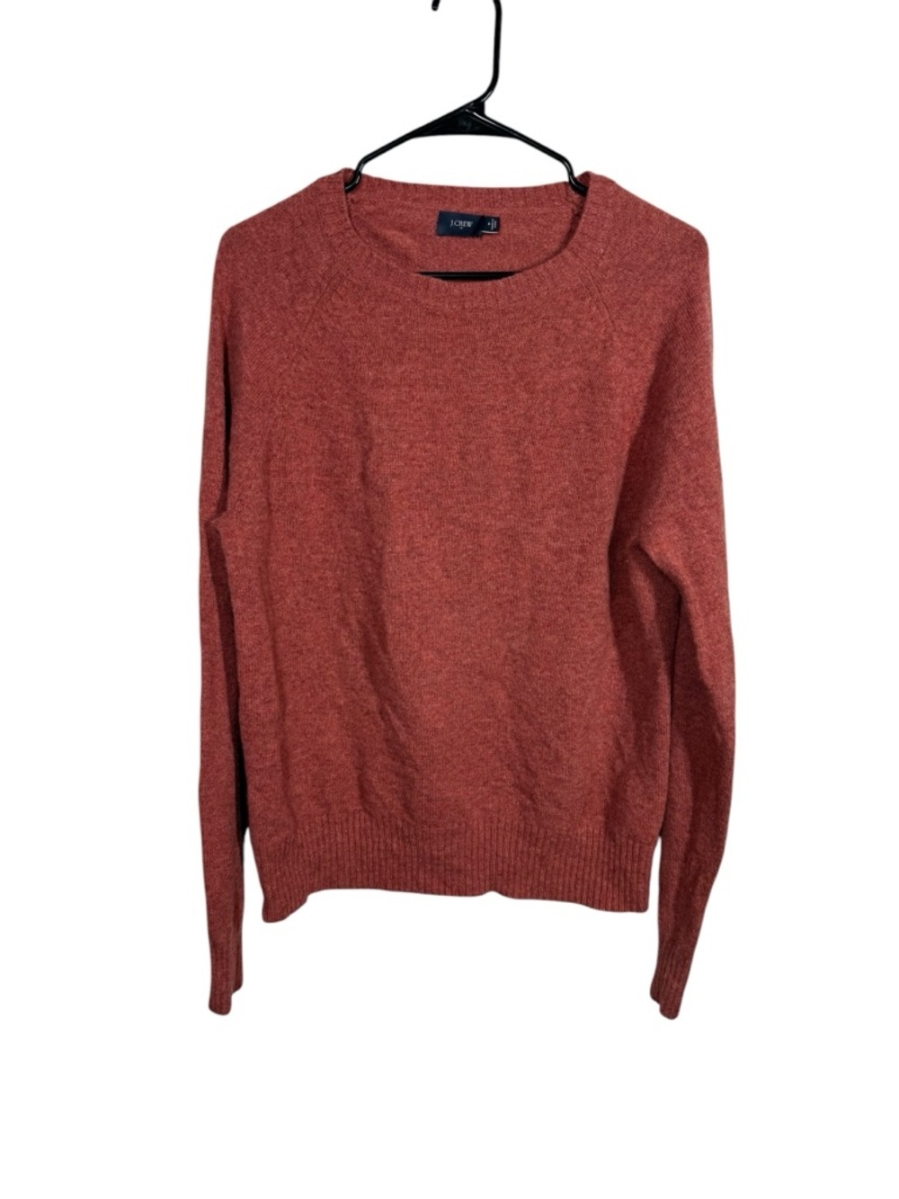 J Crew 100% Lambs Wool Crew Neck Long Sleeve Top Size Medium